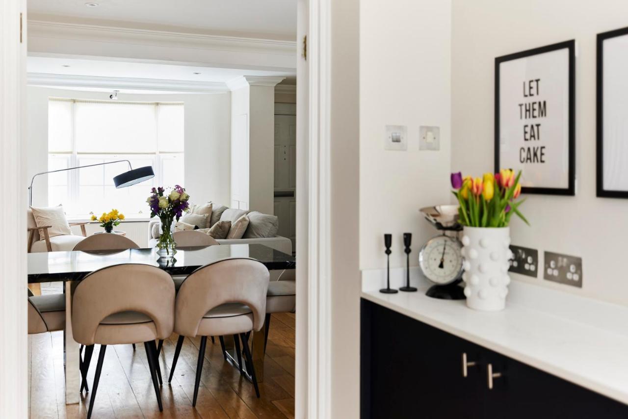 The South Kensington Wonder - Trendy 3Bdr House With Garden Apartment Londra Exterior foto
